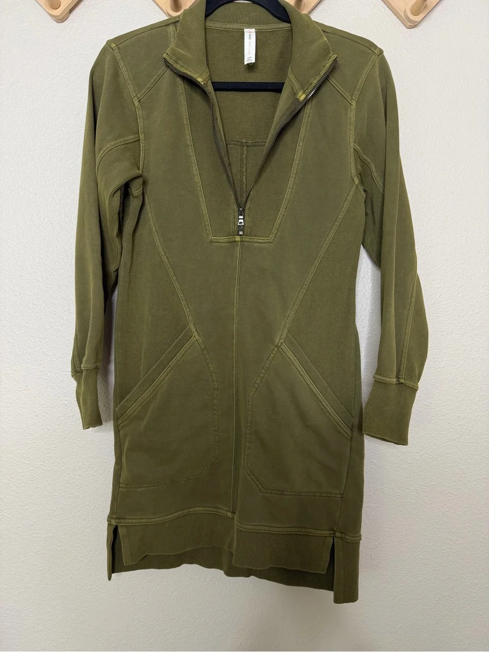 Daily Practice by Anthropologie Meru sweatshirt dress Sz XXS